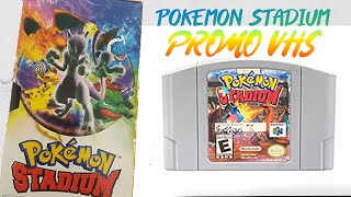 POKEMON STADIUM PROMO VHS