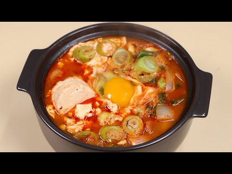 해물순두부 맛있게 끓이는 방법 추운날 뜨끈하게 이만한 찌개가 없어요