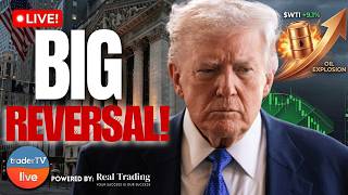 Markets Reverse Sharply Lower as Oil Jumps +7% on Iran War Escalation? | Stock Market Live