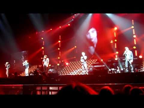 One Direction Chasing Cars/Kids In America X Factor Live Tour Birmingham NEC 20th February 2011