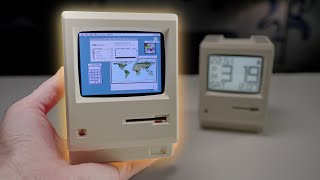I turned a CLOCK into a vintage Mac!