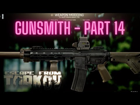 Escape From Tarkov Gunsmith Part 14: Best HK 416A5 Build Guide - Unchambering | Mechanic Quest | EFT