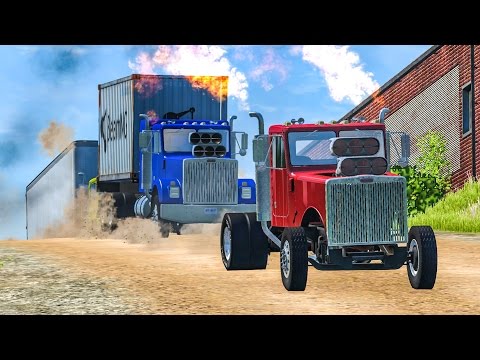 INSANE TRUCK CRASHES #1 - BeamNG Drive