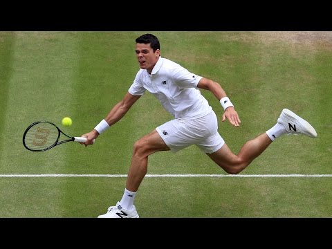History-making performance from Milos Raonic at Wimbledon