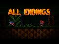 Sonic CD Alternative Ending Creepypasta All The Endings