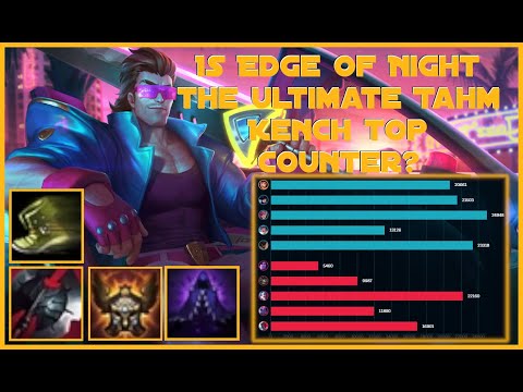 Is Edge of Night the ultimate Tahm Kench top counter? Garen vs Tahm Kench - season 10 Patch 10.18