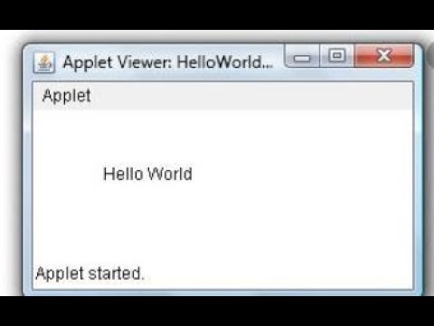 Java Applets