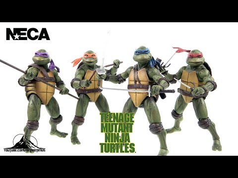 Optibotimus Reviews: 2018 SDCC Exclusive NECA TEENAGE MUTANT NINJA TURTLES Box Set
