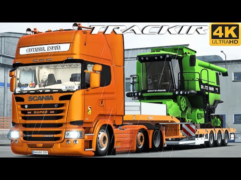 [TS-PC] ETS2 4K | ALFAOMEGA MAP | SCANIA R480 | SAN - HETA | RAIN