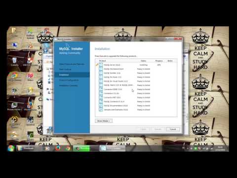 comment installer mysql sous windows