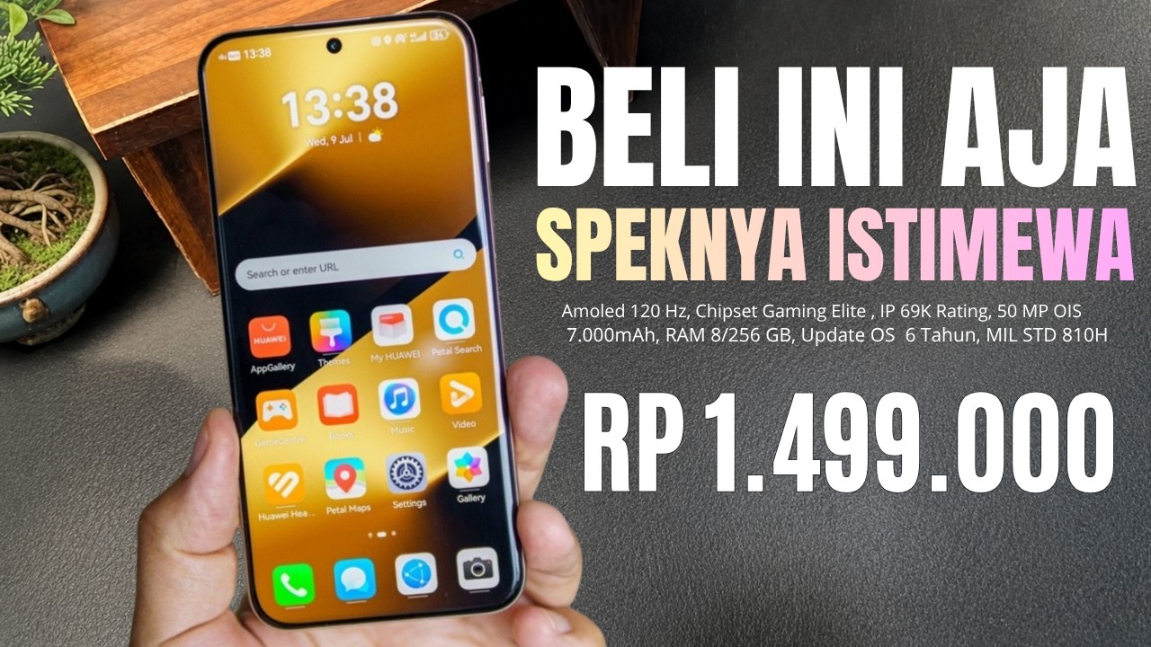MURAH PALING WORTH IT‼️RAM 8/256 GB, 7000MAH - HP 1 JUTAAN TERBARU DAN TERBAIK SEPTEMBER 2026