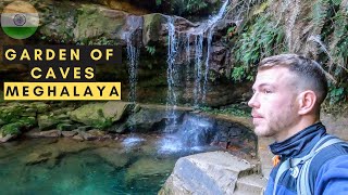 Budget friendly spot ($2.8) GARDEN OF CAVES in Meghalaya - India Motovlog