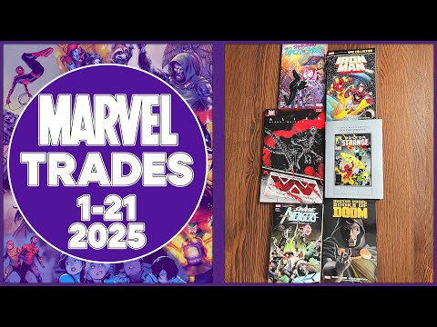 Marvel Books 1/21/25 | IRON MAN EPIC: STARK WARS | MMW DOCTOR STRANGE VOL. 11 | BOOKS OF DOOM