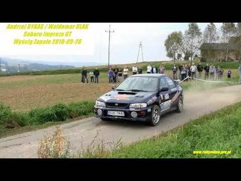 Andrzej DYKAS / Waldemar ULAK - Subaru Impreza GT - Wyścig Zapole 2010-09-26