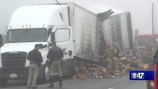 Fatal crash closes lanes of Clovis Avenue near HWY 99