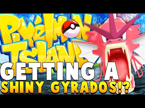 SHINY GYARADOS - Minecraft PIXELMON ISLAND - Pokemon QUESTS | JeromeASF