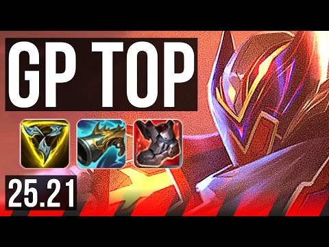 GANGPLANK vs DARIUS (TOP) | Dominating | KR Master | 25.21