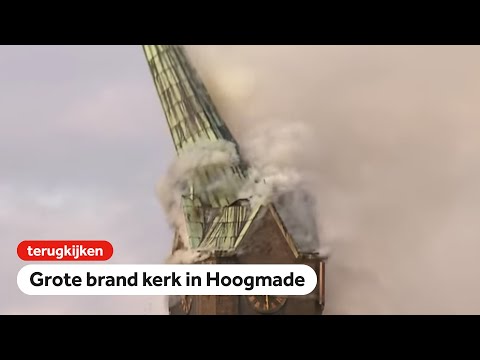 Dorpskerk Hoogmade verwoest door brand - FOK!