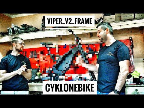 CyklonEbike Viper V2 Frame Presentation + CyklonEbike News
