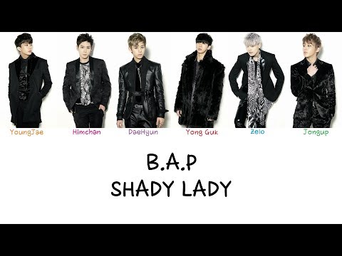 B.A.P - Shady Lady (Color coded lyrics Han|Rom|Eng)