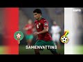 Samenvatting Marokko - Ghana | ?? Eerste wedstrijd van Aboukhlal en de Leeuwen van de Atlas!