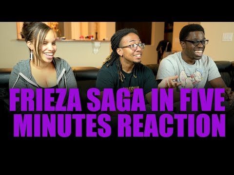 HILARIOUS!! Frieza Saga in Five Minutes Reaction