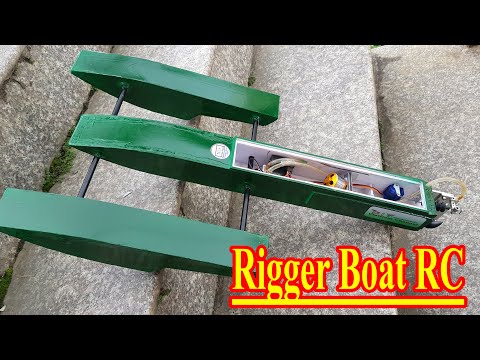 Try making a Rigger boat RC with Brushless XXD A2212 motor