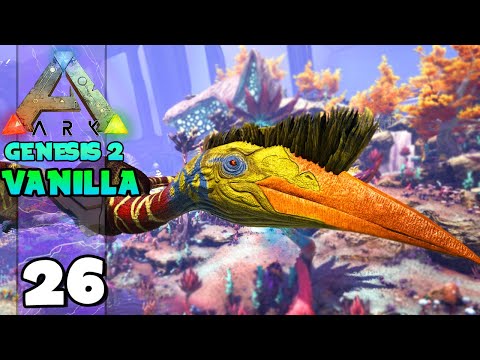 DOMANDO QUETZAL SOZINHO MUITO FÁCIL!!! ARK: Survival Evolved GENESIS 2 (VANILLA) 25