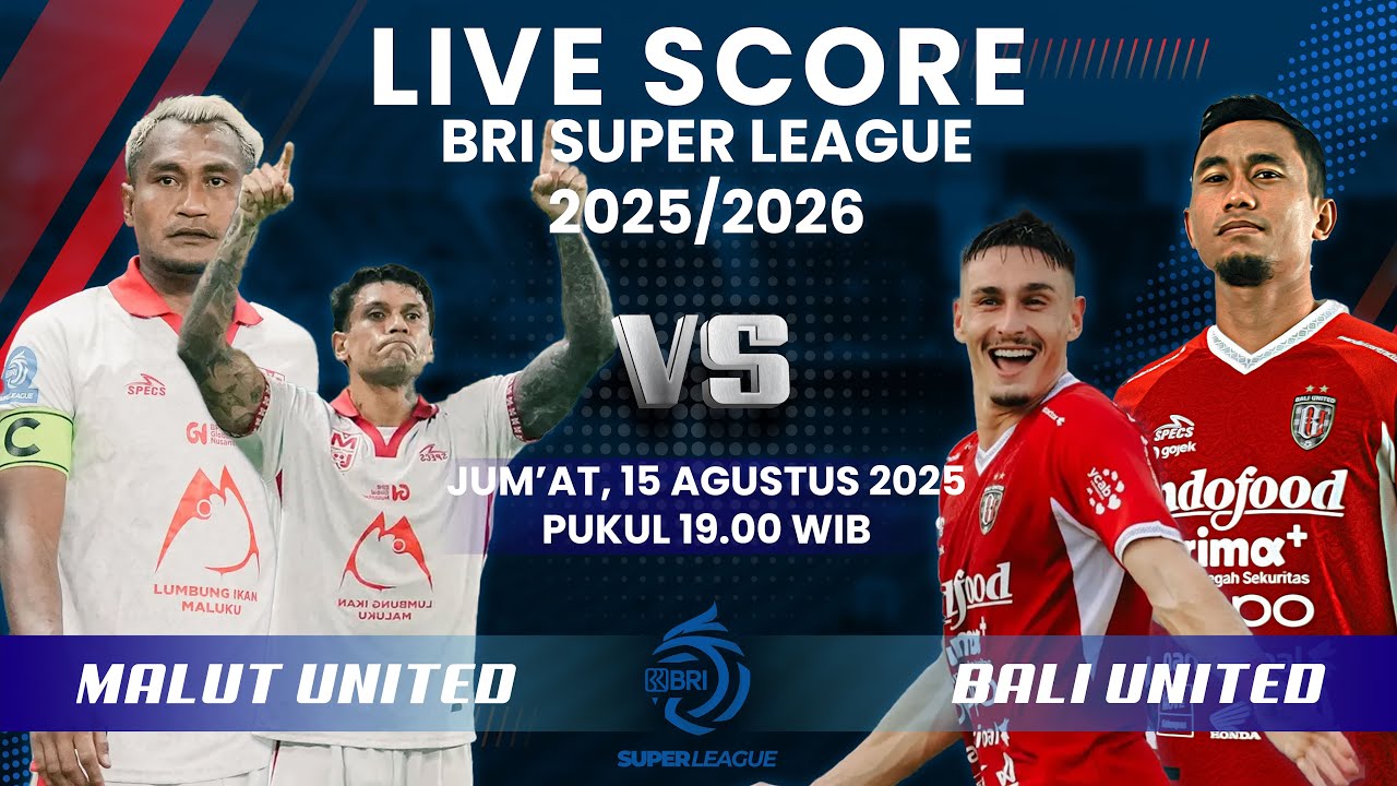 🔴MALUT UNITED VS BALI UNITED MATCH BRI SUPER LEAGUE 2025/2026 || LIVE SCORE