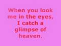 When You Look Me in The Eyes Lyrics 