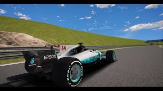 W08 F1 2017 car Mercedes AMG Petronas 