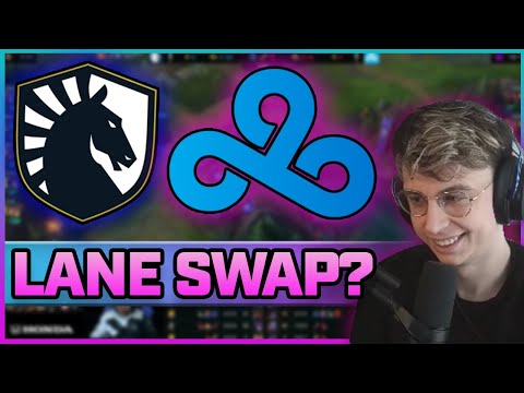 HOW AND WHY C9 LANE SWAPPED - C9 VS TL GAME 5 - CAEDREL