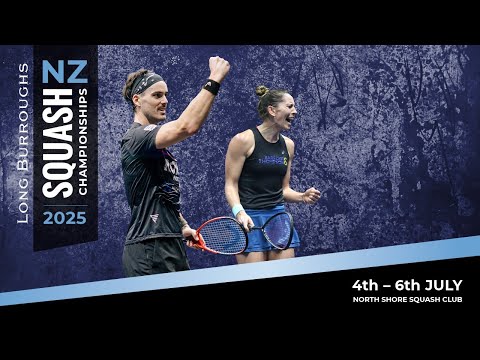 Long Burroughs NZ Squash Championships & National Graded Championships 2025 - Da