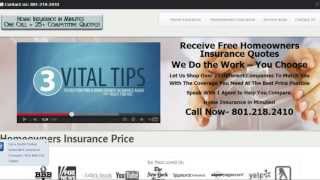 preview picture of video 'Home Insurance Price | (801) 218-2410'