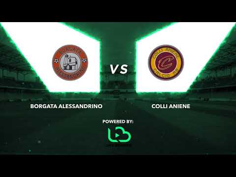 DIVISIONE ROMANA STAGIONE 21/22 : BORGATA ALESSANDRINO - COLLI ANIENE