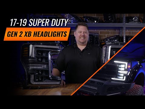 The best LED headlights for your 2017-2019 Ford Superduty | Morimoto Lighting Gen 2 XB Headlights