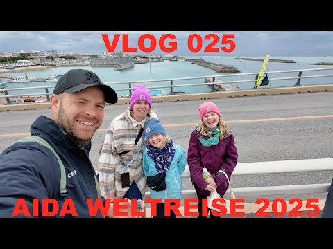 Aida World Cruise 2025 - VLOG 025 - Naha Okinawa and Ishigaki Japan