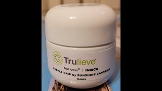 Trulieve Truflower Minis - Purple CRIP by Sunshine Cannabis - Indica - 21.214% THC