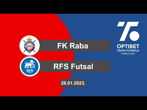 FK Raba - RFS Futsal [Optibet telpu futbola virslīga 22/23 Highlights]