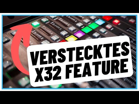 DIE BESTE VERSTECKTE FUNKTION DES Behringer X32 - DCA Spill (seit Firmware Version 4.04)