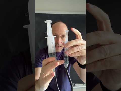 Hydraulic as a simple machine. #physics #science #scienceexplained #scienceathome