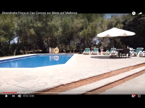 Strandnahe Finca in Cas Concos zur Miete auf Mallorca