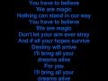 Olivia Newton John Magic (lyrics)