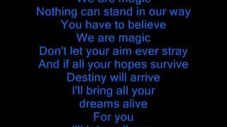 Olivia Newton John Magic (lyrics)