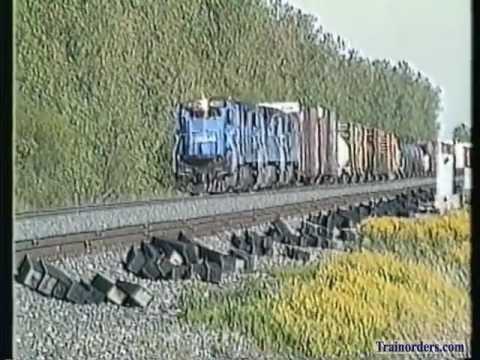 Classic Railroad Series 168 - Action at Vickers Crossing May 1994
