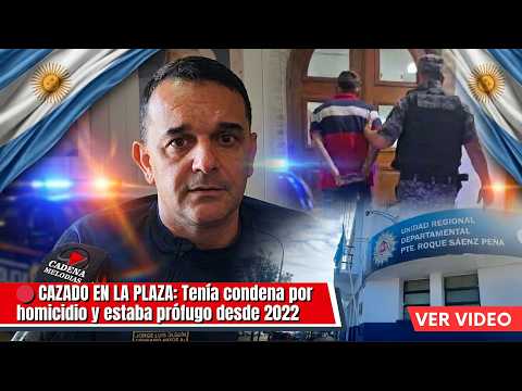 🚔 CONTROL POLICIAL EN LABOULAYE: Identificaron a un hombre y descubrieron que era un asesino