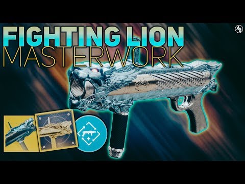Fighting Lion Masterwork Review (Exotic Catalyst Chimera) | Destiny 2 Forsaken