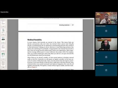 Production Kubernetes - 5 of 16 - CNCF Kubernetes Book Club (Pod Networking)