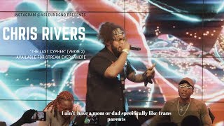 LYRICS - CHRIS RIVERS - THE LAST CYPHER (VERSE 2)