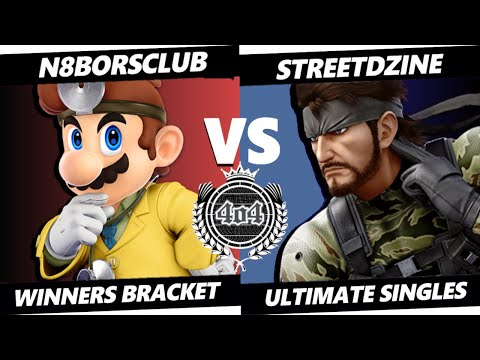 4o4 Smash Night 75 - EVC| N8borsclub (Dr. Mario) vs StreetDzine (Snake) - Winners Round 3